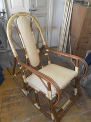Кресло-качалка из ивы