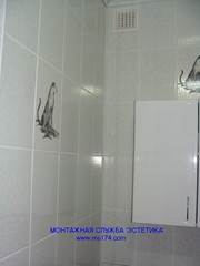 Ремонт ванной комнаты в Челябинске. Сантехнические услуги. 
